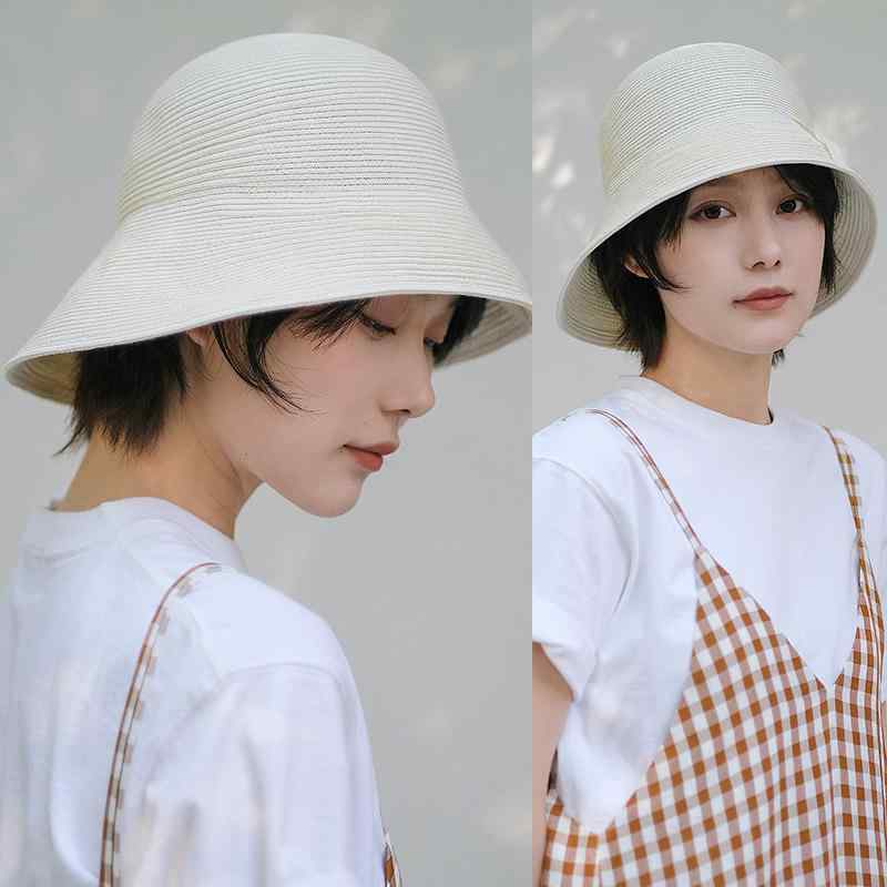 春 コーデ オシャレ 小物 アイテム レディース 夏 つば広 麦わら帽子 ハイエンド