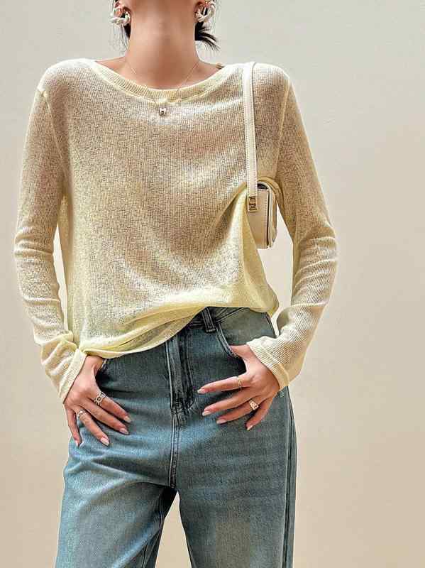 トップス レディース 夏 薄手 日焼け防止 紫外線対策 麻 ワイド ニット カーディガン 長袖 Tシャツ ゆったり 涼しい 通気性 軽量 紫外線対策 羽織り レイヤード フィット カジュアル