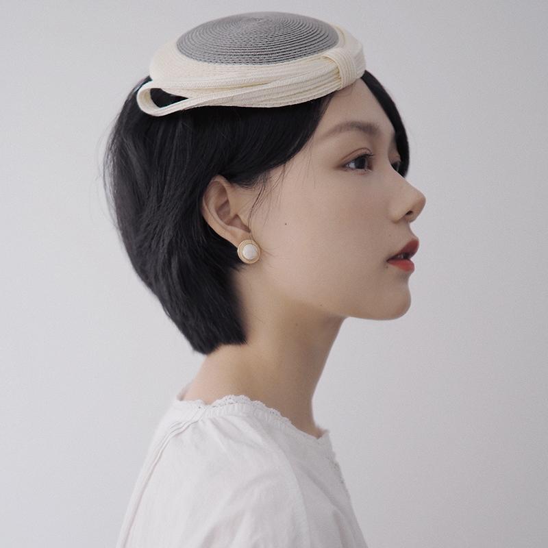 春 コーデ オシャレ 小物 科目 レディース 冷やりとした 窈窕たる レトロ ヴィンテージ アンティーク かぶり笠 麦わら帽子 付属品 成人女性用