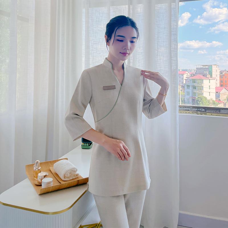 レディース ファッション 業務 ユニフォーム 制服 コスプレ衣装 美容部員 ハイエンド 健康 センター SPA 技術者 服 美容室 スーツ