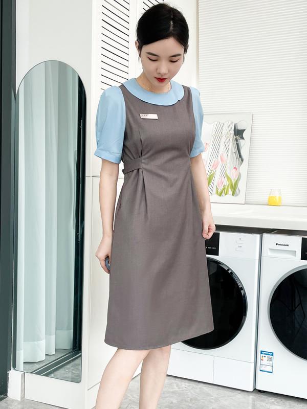 レディース ファッション 業務 ユニフォーム 制服 コスプレ衣装 フェイクドレス 美容 マニキュア 服 スパ フットバス 技術者 セット 健康 サロン ｜リコット 8,412円