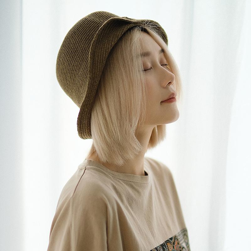 春 コーデ オシャレ 小物 アイテム レディース 麻　通気性　ロールエッジ　つば広　麦わら帽子　夏 6,966円