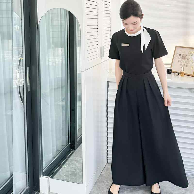 レディース ファッション 業務 ユニフォーム 制服 コスプレ衣装 夏 美容部員 ワークウェア 服 ハイエンド スパヘルス クラブ 美容室 スーツ フロント デスク