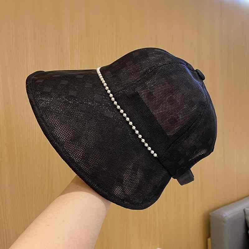 春 コーデ オシャレ 小物 アイテム レディース 夏　バケットハット　ハット　メッシュ　通気性　つば有り