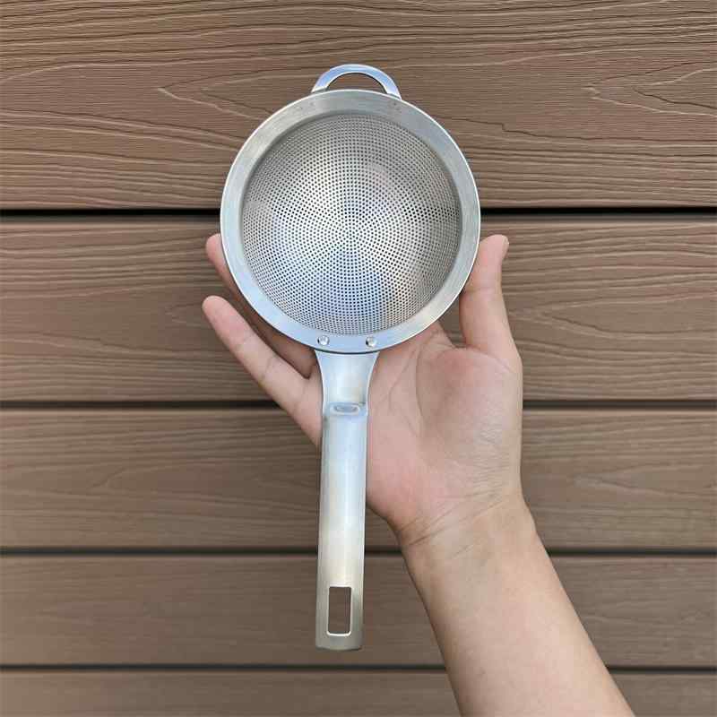 キッチン用品 カトラリー オシャレ アイテム 小物 調理器具 クリア ステンレス ザル 家庭用 フィルター ジュース ふるい