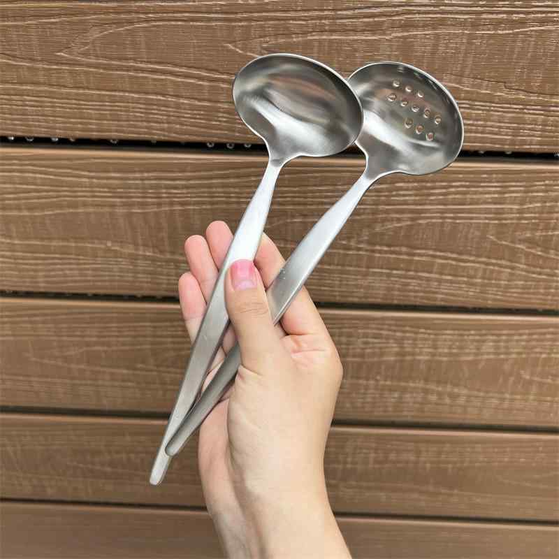 キッチン用品 カトラリー オシャレ アイテム 小物 調理器具 ステンレス スープ スプーン 家庭用 ハンドル 鍋 ザル キッチン セット