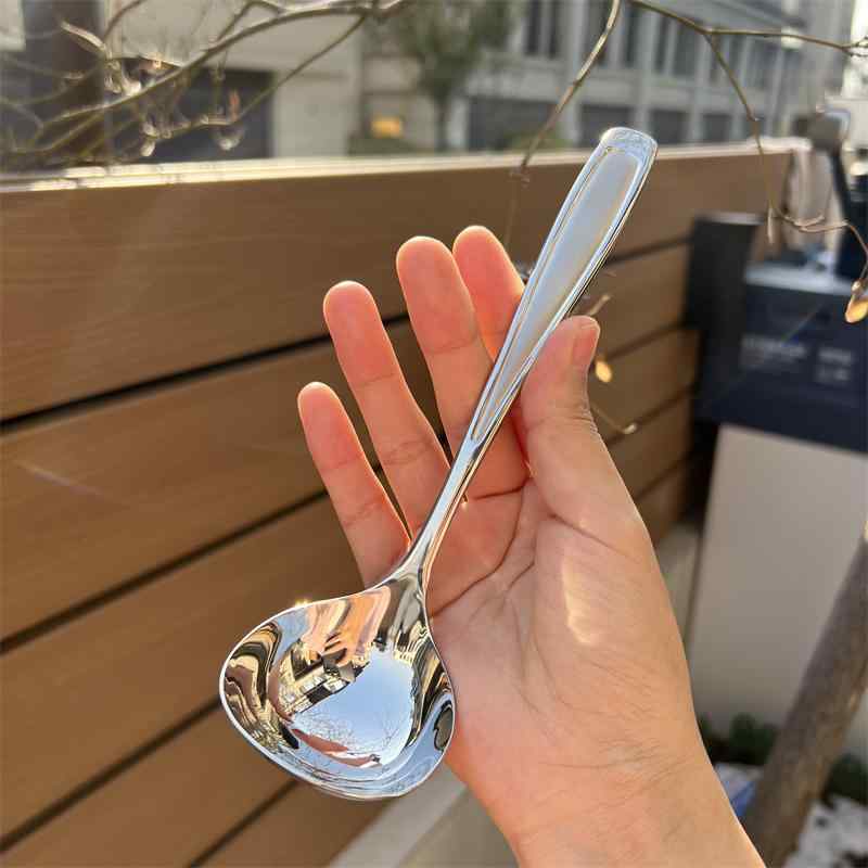 キッチン用品 カトラリー オシャレ アイテム 小物 調理器具 ステンレス スープ スプーン ロング ハンドル ドリンク