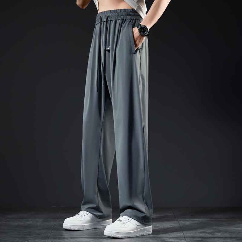 メンズ ファッション 服 男性用 オシャレ シンプル 大人 かっこいい ストリート スポーツ パンツ ズボン 履物 ズボン 速乾 伸縮性 ストレッチ ストレッチ ストレート スウェット