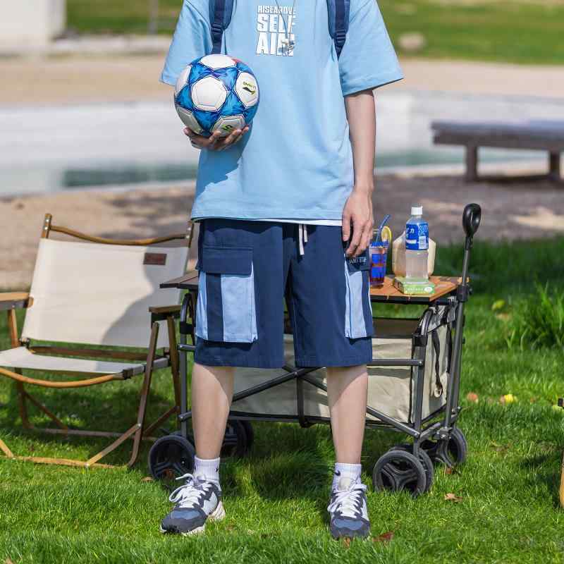 メンズ 流行り物 服 成人男性用 オシャレ 分かりやすい 成年者 かっこいい 表どおり 細工物ズボン下 夏 ゆったり 心地好い 五分丈 二分の一 ズボン下 綿  伸ばすこと 酉の方角 引っ切り無い