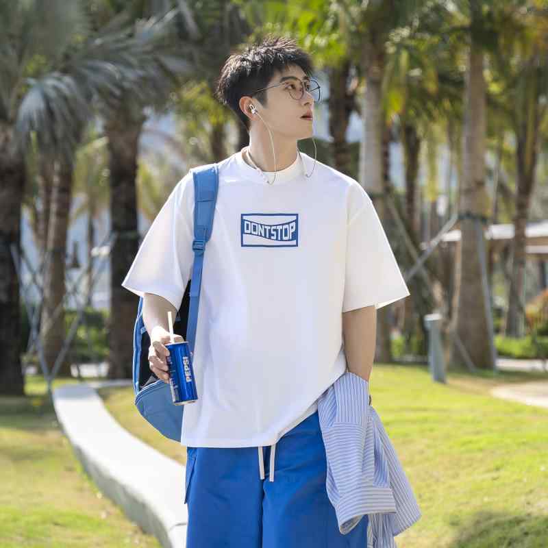 メンズ ファッション 服 男性用 オシャレ シンプル 大人 かっこいい ストリート スプリント クール Tシャツ 夏 ゆったり デイリー 半袖 日焼け防止 トップス