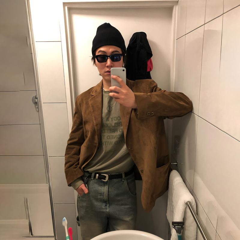 メンズ 流行り物 服 成人男性用 オシャレ 分かりやすい 成年者 かっこいい 表どおり  心地よい 背広 上衣 ゆったり ハイエンド クールスーツ