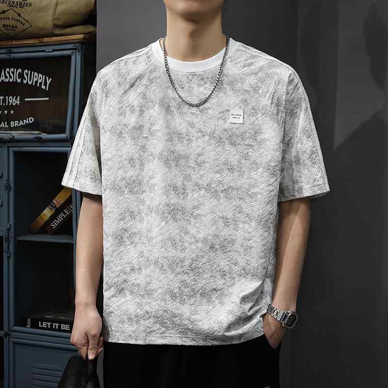 メンズ ファッション 服 男性用 オシャレ シンプル 大人 かっこいい ストリート 夏 薄手 速乾 半袖 Tシャツ アメリカン ゆったり 丸首 6,228円