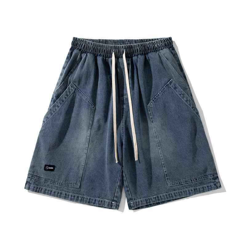 メンズ 流行り物 服 成人男性用 オシャレ 分かりやすい 成年者 かっこいい 表どおり  ジーンズズボン下 心地好い ズボン下 不都合製作 薄っぺら デニム