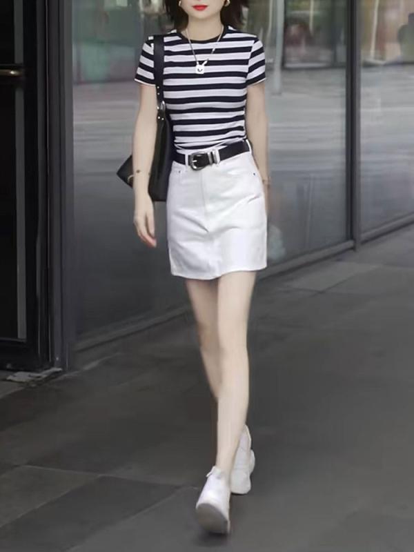 レディース 流行り物 服 オシャレ カワイイ  分かりやすい 成年者カワイイ 馬鹿でかい大きさ  ご機嫌酉の方角 スコート 秋 白 心地好い