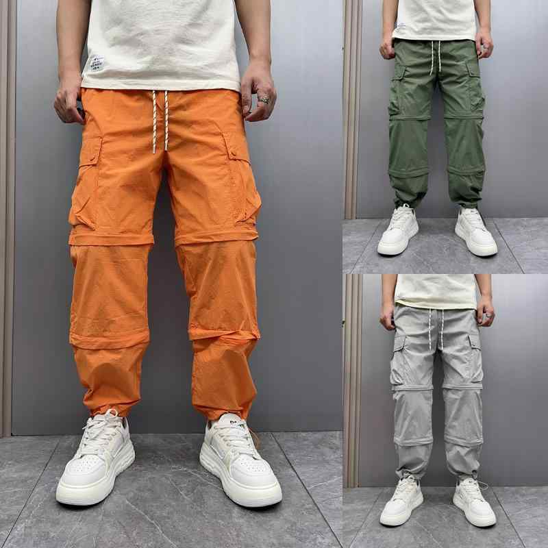 メンズ 流行り物 服 成人男性用 オシャレ 分かりやすい 成年者 かっこいい 表どおり  ズボン下 ズボン 履きもの 五分丈 七分丈 九分丈 夏 ファスナー 折り返し 運動競技 速乾 通気性