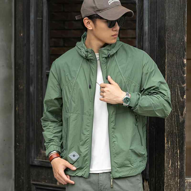メンズ 流行り物 服 成人男性用 オシャレ 分かりやすい 成年者 かっこいい 表どおり 緑であること アウトドア 速乾 UPF50 日焼押しとどめる 山歩き 御釣り 軽さ 役立つこと 上衣