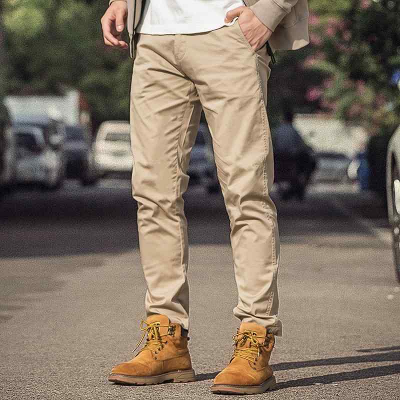 メンズ 流行り物 服 成人男性用 オシャレ 分かりやすい 成年者 かっこいい 表どおり アメリカン カーキ 引っ切りない 心地よい ズボン下 綿 御勤め服 ズボン下