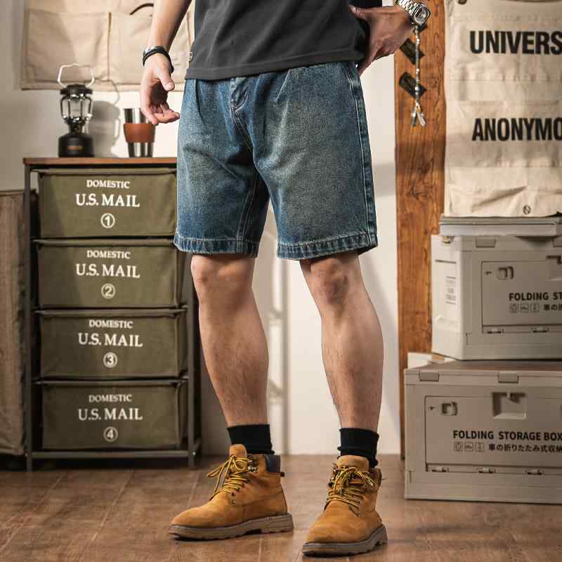 メンズ 流行り物 服 成人男性用 オシャレ 分かりやすい 成年者 かっこいい 表どおり アメリカン 青色ジーンズ ズボン下 夏 引っ切り無い 薄っぺら 真っただ中丈