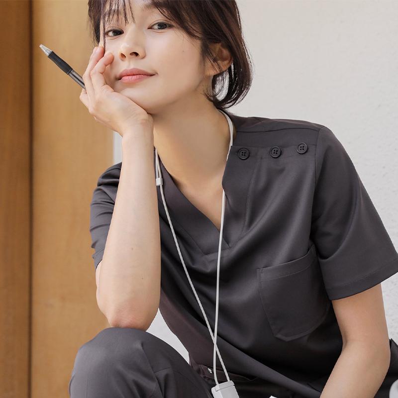 レディース ファッション 業務 ユニフォーム 制服 コスプレ衣装 韓国スタイル ハイエンド 服 ナース 眼科 歯科 ペット ドクター 美容部員