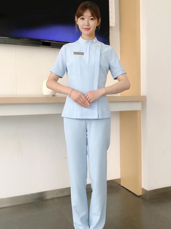 レディース ファッション 業務 ユニフォーム 制服 コスプレ衣装 韓国スタイル 医療関係 衣装 美容 病院 ナース 服 センター パンツ スーツ ペディキュア 技師 制服