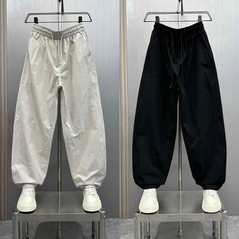 メンズ ファッション 服 男性用 オシャレ シンプル 大人 かっこいい ストリート 夏 薄手 通気性 メッシュ パンツ ズボン 履物 アメリカン ストレート スポーツ