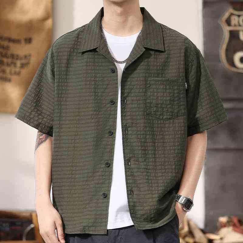 メンズ 流行り物 服 成人男性用 オシャレ 分かりやすい 成年者 かっこいい 表どおり リヨ独居室 拾独居室 心地よい 半袖 プルオーバー 夏 薄っぺら トップス 通気性