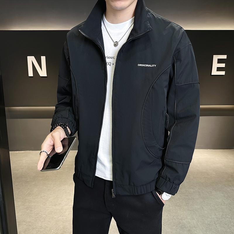メンズ 流行り物 服 成人男性用 オシャレ 分かりやすい 成年者 かっこいい 表どおり 上衣 春 表現スタイル ハイエンド シーム 心地好い 照明ランプ色つや 上衣 トップス
