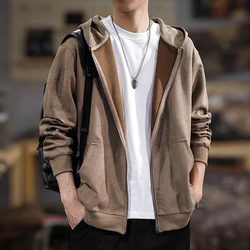 メンズ 流行り物 服 成人男性用 オシャレ 分かりやすい 成年者 かっこいい 表どおり 春 アメリカン レトロ ボンネット 流汗 プルオーバー トップス 好いたらしい 上衣