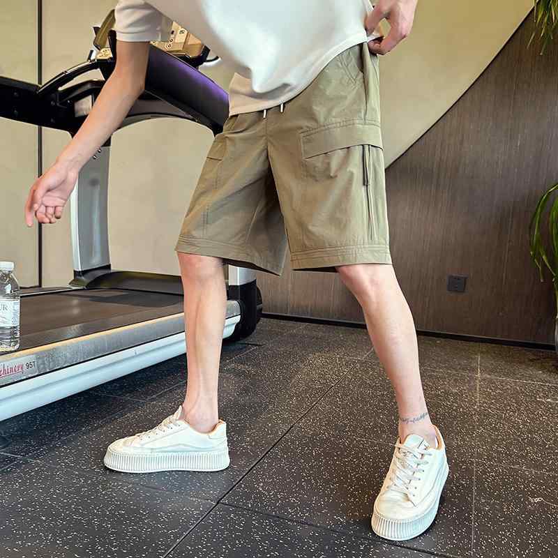 メンズ ファッション 服 男性用 オシャレ シンプル 大人 かっこいい ストリート 夏 カジュアル パンツ スタイル 快適 ストレート ワーク ウェア パンツ