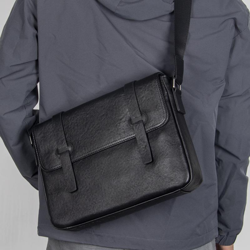 メンズ 鞄 カバン バック ファッション オシャレ アイテム 小物 メンズ ショルダー バッグ 横型 大容量 メッセンジャー バッグ レトロ トップレイヤー 牛革 メンズ バッグ バック パック