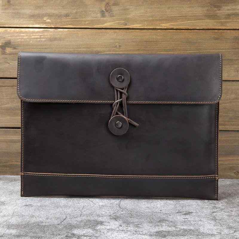 メンズ 鞄 カバン バック ファッション オシャレ アイテム 小物 シンプル レザー トップ レイヤー 牛革 バッグ 革 書類 コンピュータ PC 収納 ー ビジネス メンズ バッグ エンベロープ クラッチ ハンド バッグ レディース バッグ