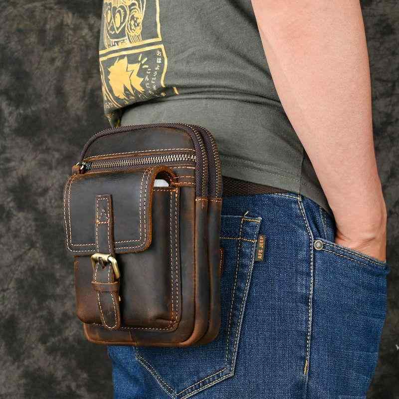 メンズ 鞄 鞄 うしろ側 流行り物 オシャレ 個条 小物  アメリカン なめし革 メンズ 肩部 伝達人 御徒面子 ミニ スマホ 御徒面子 革 酉の方角 細工物