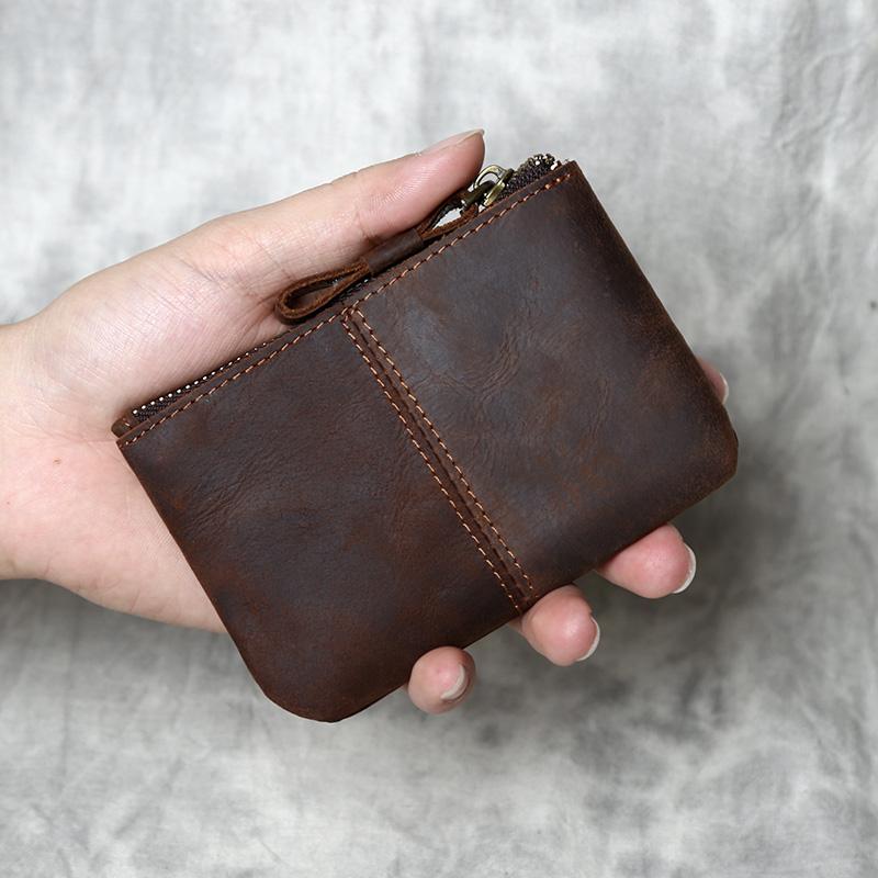 メンズ 鞄 カバン バック ファッション オシャレ アイテム 小物 革 ミニ 財布 メンズ レトロ 一層 牛革 ピックアップ バッグ 小銭入れ レザー シンプル 運転 免許証 バッグ