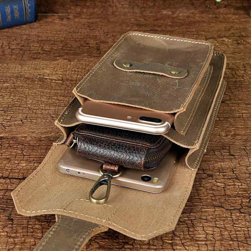 メンズ 鞄 嚢 うしろ側 流行り物 オシャレ 科目 小物  なめし革入れもの スマホ 御徒面子 メンズ 酉の方角 革 牛皮 持ちはこび電話を掛ける 入れもの 胴締め 御役目き