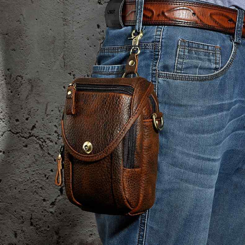 メンズ 鞄 カバン バック ファッション オシャレ アイテム 小物 レトロ トップレイヤー 牛革 メンズ ショルダー バッグ カジュアル クロス ボディ メンズ バッグ 革 ウエスト バッグ メンズ 韓国スタイル