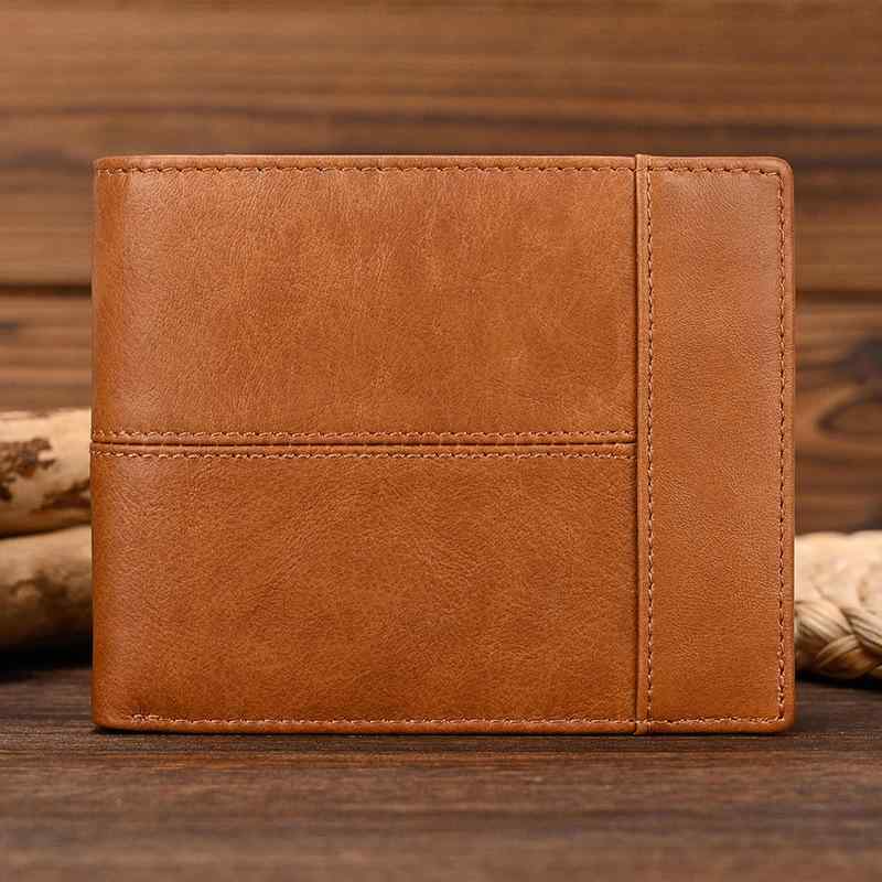 メンズ 鞄 カバン バック ファッション オシャレ アイテム 小物 シンプル 革 財布 メンズ ブラシ ウォレット レトロ トップレイヤー 牛革 ビジネス