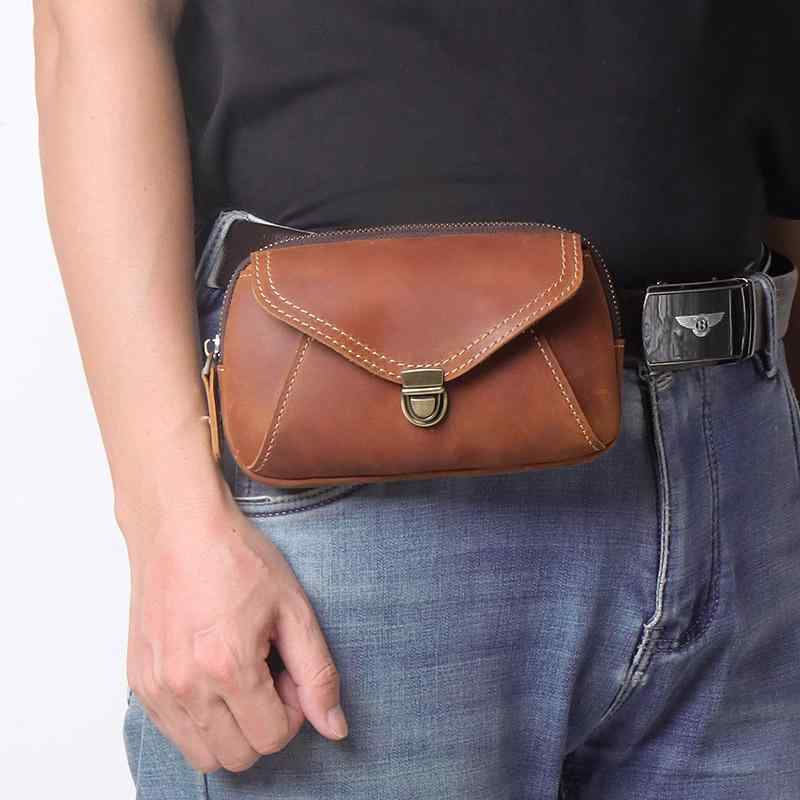 メンズ 鞄 カバン バック ファッション オシャレ アイテム 小物 ヴィンテージ レザー ウエスト バッグ 革 ショルダー メッセンジャー バッグ スマホ メンズ ベルト