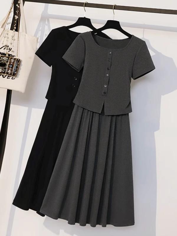 秋コーデ レディース ファッション 女性用 スタイリッシュ 衣装 ハイエンド スリムフィット スカート ツーピース スーツ セット 7,099円