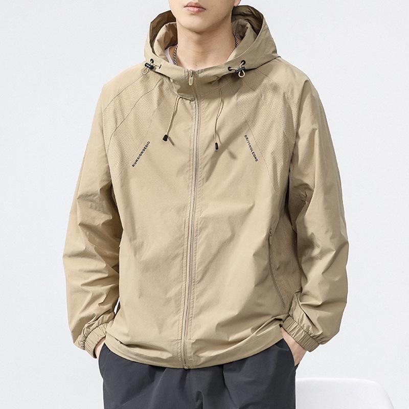 日焼押しとどめる 紫外線打つ手 服 メンズ 紫外線打つ手 長袖 アウトドア つり銭 運動すること  黒いこと 薄墨色