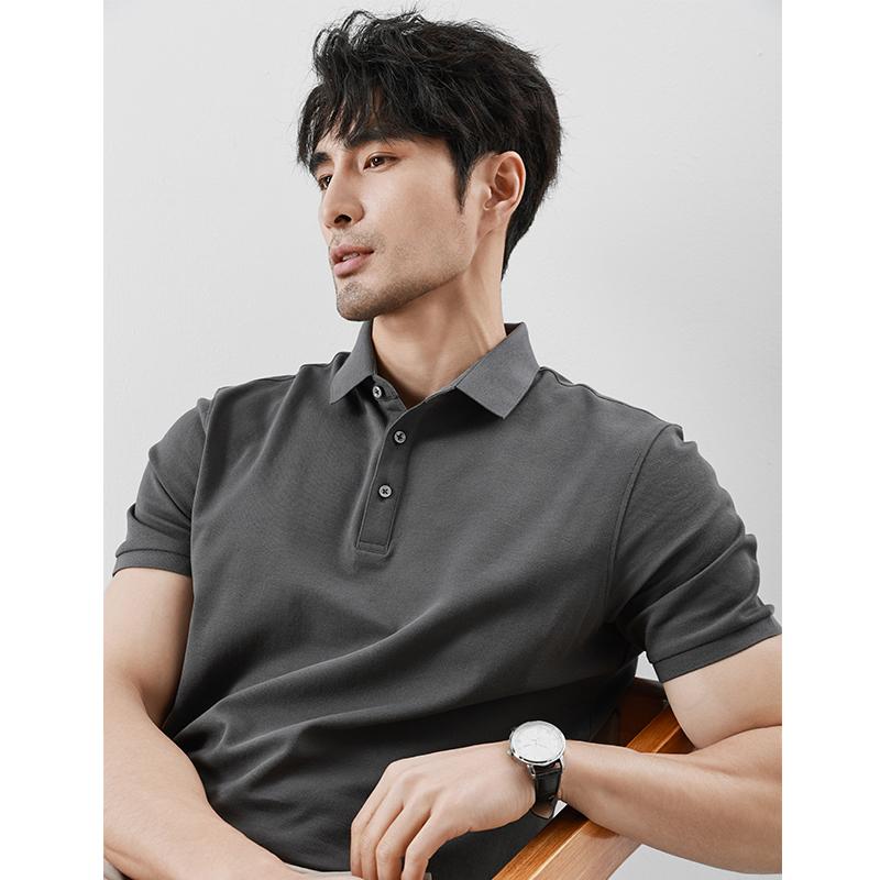 メンズ ファッション 服 男性用 オシャレ シンプル 大人 かっこいい ストリート ポロ シャツ 半袖 Tシャツ カジュアル ビジネス スリム 通気性 トップス コットン