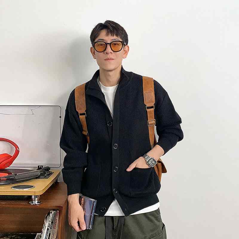 秋 冬 コーデ メンズ 服 分かりやすい 流行り物 オシャレ 成年者 かっこいい 途轍も無い大きさ 表どおり 成人男性服 アメリカン レトロ ジレー プルオーバー 上衣 照明ランプ色合い