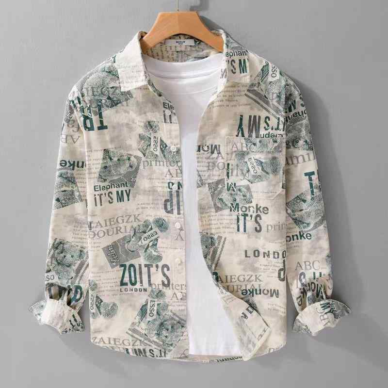 メンズ ファッション 服 用 オシャレ シンプル 大人 かっこいい ストリート 夏コーデ トップス 長袖 シャツ 4,746円