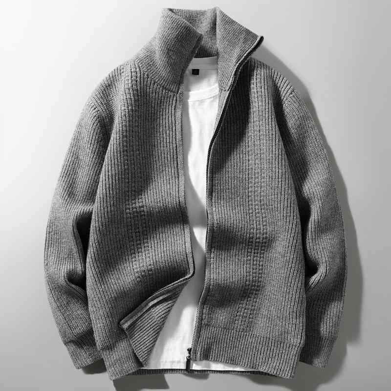 メンズ 流行り物 服 成人男性用 オシャレ 分かりやすい 成年者 かっこいい 表どおり  編み物 ジレー 照明ランプ色合い スウェーター 上衣 韓国表現スタイル アウターウェア ソリッドカラー