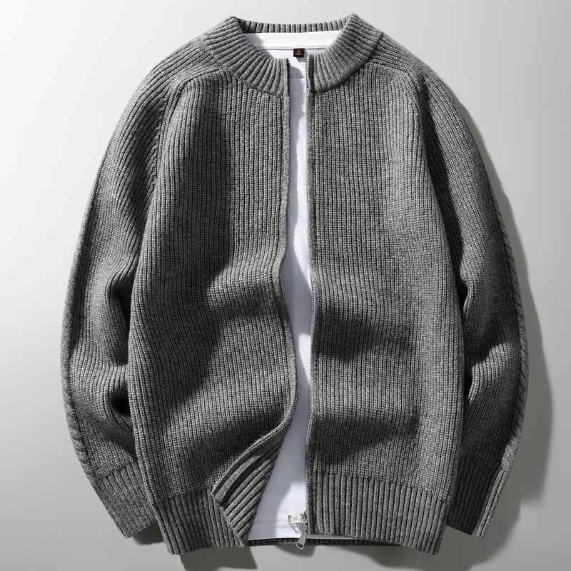 メンズ ファッション 服 男性用 オシャレ シンプル 大人 かっこいい ストリート カジュアル 厚手 ニット カーディガン 韓国スタイル セーター アウター ジャケット