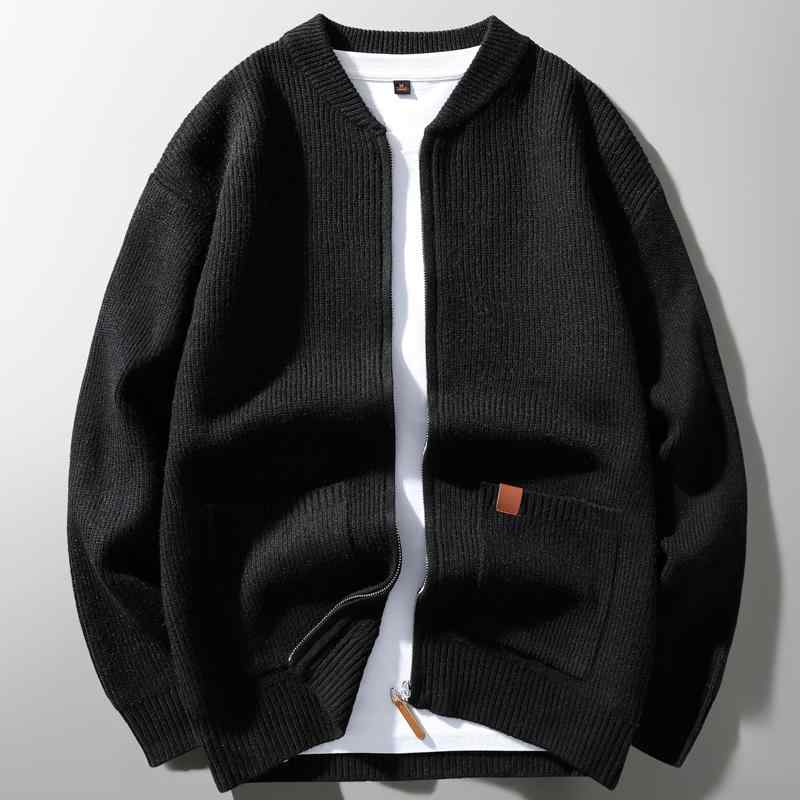 メンズ 流行り物 服 成人男性用 オシャレ 分かりやすい 成年者 かっこいい 表どおり  心地よい 野球色合い スウェーター 上衣 韓国表現スタイル ジレー 朦々たる アウターウェア