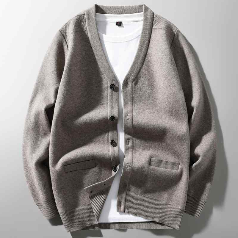 メンズ ファッション 服 男性用 オシャレ シンプル 大人 かっこいい ストリート カジュアル 厚手 カーディガン セーター ニット ジャケット ゆったり アウターウェア