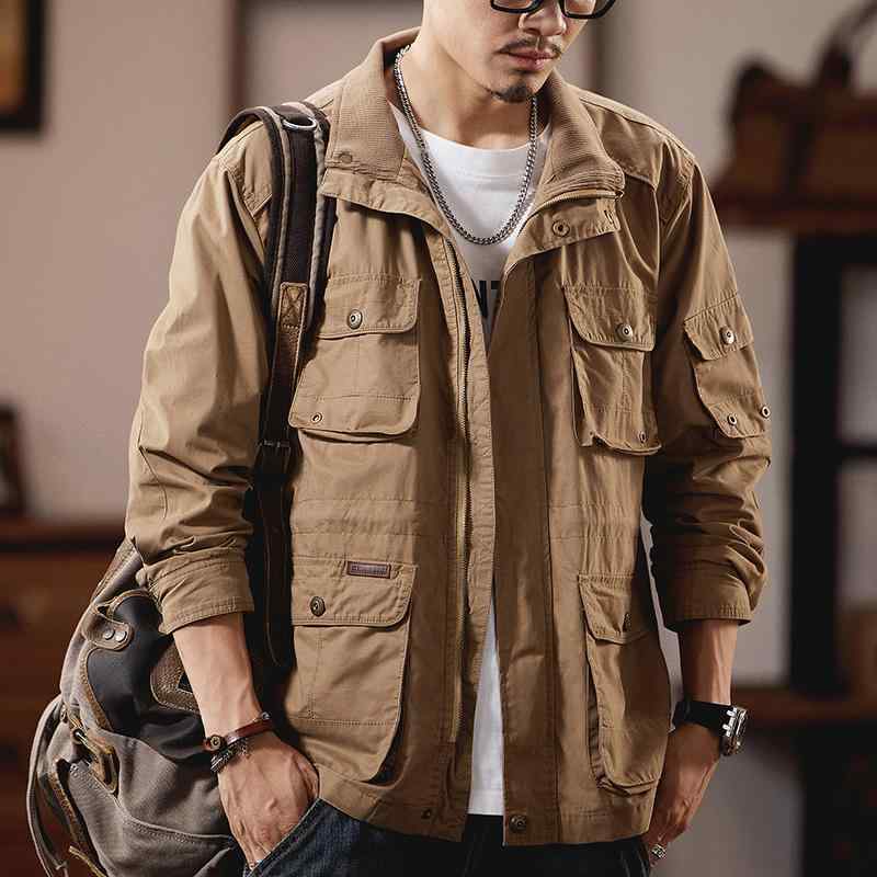秋 冬 コーデ メンズ 服 分かりやすい 流行り物 オシャレ 成年者 かっこいい 途轍も無い大きさ 表どおり 成人男性服 アメリカン 細工物 上衣 レトロ 心地よい マルチ 衣嚢 狩猟 上衣