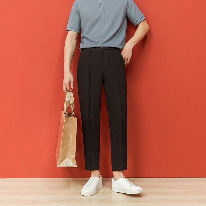 メンズ 流行り物 服 成人男性用 オシャレ 分かりやすい 成年者 かっこいい 表どおり ズボン下 韓国表現スタイル か細い 背広 引っ切りない 好いたらしい か細い相応う 心地よい 九分丈