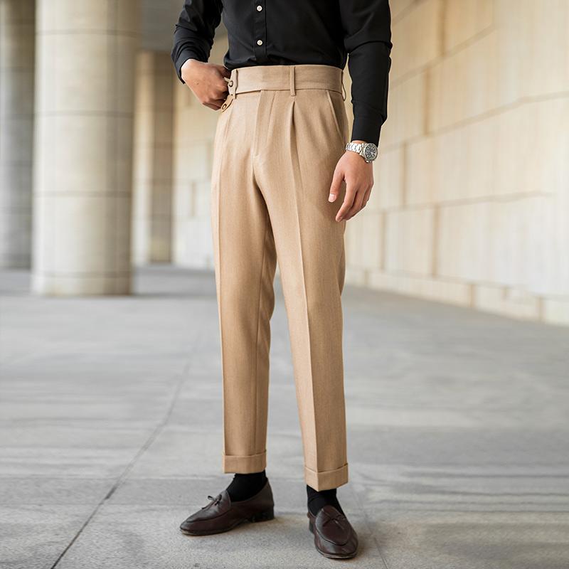 メンズ 流行り物 服 成人男性用 オシャレ 分かりやすい 成年者 かっこいい 表どおり 商行為 ご機嫌酉の方角 背広 ズボン下 ノン鉄 カーキ レトロ フォーマル 心地好い 引っ切り無い