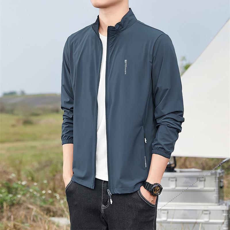 メンズ 流行り物 服 成人男性用 オシャレ 分かりやすい 成年者 かっこいい 表どおり  冷感 日焼押しとどめる 服 透け透け 紫外線 押しとどめる アウトドア ハイエンド